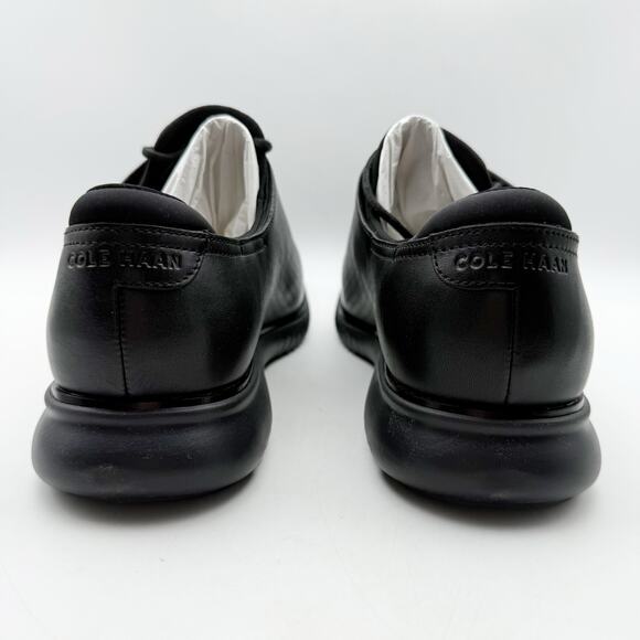 Cole Haan Mens 2.Zerogrand Laser WingTip Oxford Shoe US 10 W Black Leather NIB - Picture 9 of 12